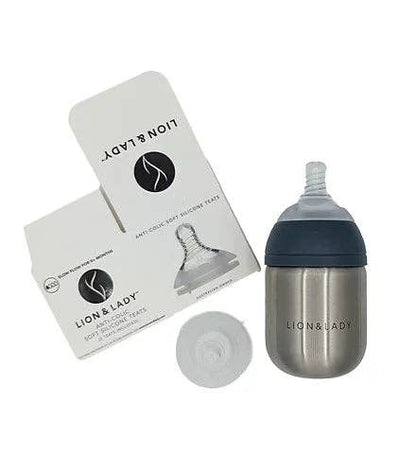 Anti Colic Teat Twin Pack - 4 Flow Rates: Extra Fast Flow 9+ months