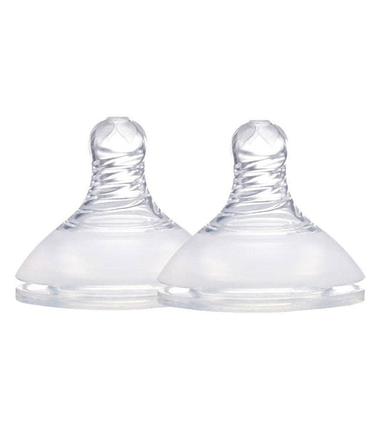 Anti Colic Teat Twin Pack - 4 Flow Rates: Extra Fast Flow 9+ months