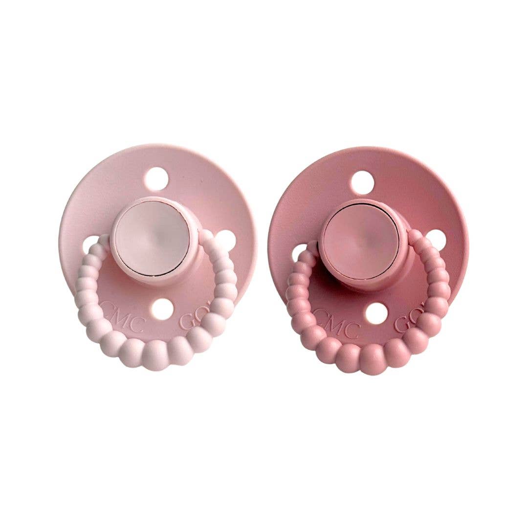 CMC 'Bubble' Dummies Blush + Dusty Rose: Size 1