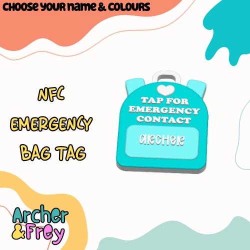 Emergency Bag Tags NFC