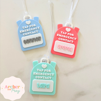 Emergency Bag Tags NFC