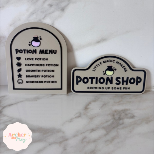 Potion Shop Signs