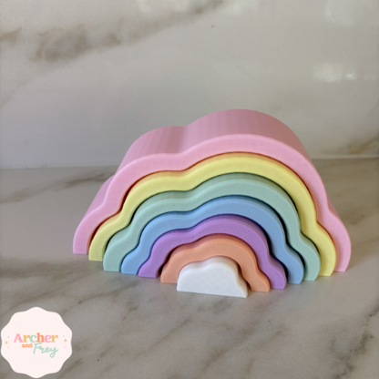 Rainbow Stacker - Choose your own Colours